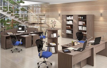 Офисный набор мебели IMAGO четыре рабочих места, стол для переговоров в Саратове - предосмотр 6